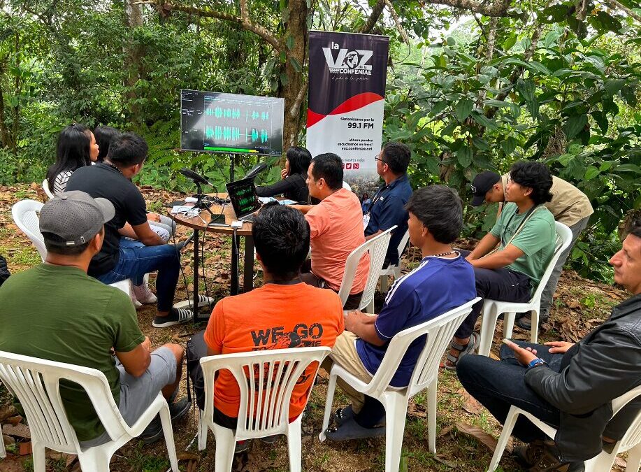 COICA Acompaña el Campamento de Comunicación en Defensa de la Amazonía y los Territorios Ancestrales: Un Paso Fundamental en el Proyecto Amazonia Esencia Viva